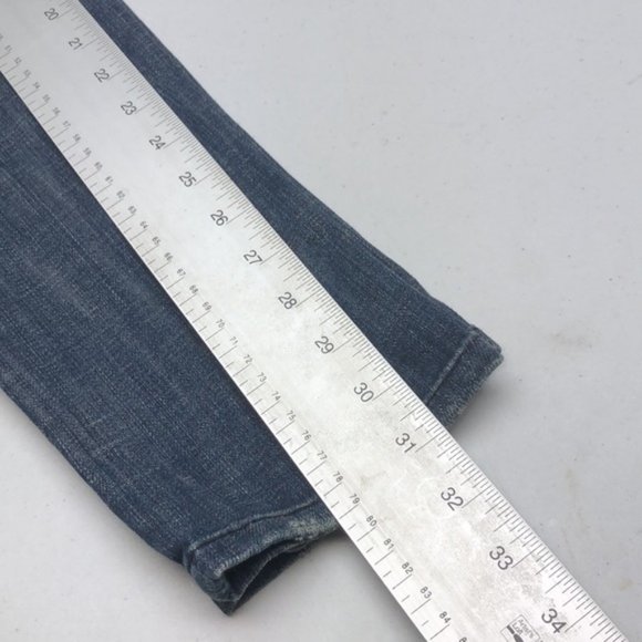 MADE IN USA 🇺🇸 GUESS BY MARCIANO MIDRISE SKINNY JEANS 27x31 ⭐️ - Picture 13 of 13